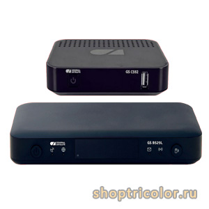 Ресиверы на 2 телевизора GS B527/ B528/ B621 (Ultra HD 4K) и GS C592 (Full HD)/ С593 (Ultra HD 4K)